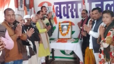 Photo of कांग्रेस ने मनायी महामना मदन मोहन मालवीय की जयंती धूमधाम से  