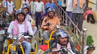Photo of 14 दिव्यांगों को मिली बैटरी चालित ट्राई साईकिल..