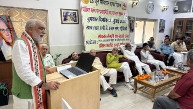Photo of देश की राजनीति में अभूतपूर्व परिवर्तन की धुरी रहे अनेक सेनानी आर्थिक और सामाजिक मान्यता के लिए तरस रहे हैं – अश्विनी चौबे 