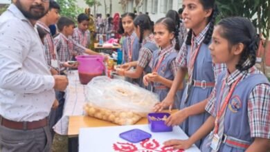 Photo of फुड फेस्टिवल में डीमिस्टर स्कूल के बच्चों ने बनाए स्वादिष्ट व्यंजन ..