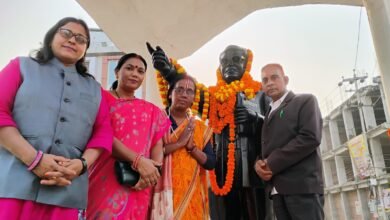 Photo of भाजपा विधि प्रकोष्ठ के अधिवक्ताओं ने संविधान दिवस पर बाबा साहब को माल्यार्पण कर किया याद …