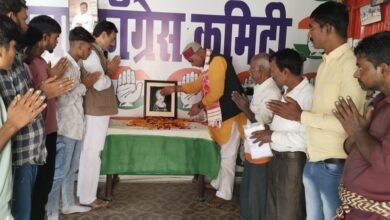 Photo of पूर्व मंत्री जगनारायण त्रिवेदी की पुण्यतिथी पर कांग्रेस कार्यालय मे श्रद्धांजलि सभा… 