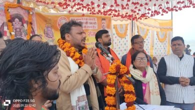 Photo of विश्वामित्र सेना ने श्रीरामलला प्राण प्रतिष्ठा की पहली वर्षगांठ मनायी धूमधाम से 