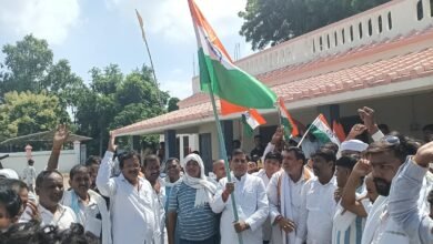 Photo of पूर्व मंत्री के नेतृत्व में 15 किमी की दूरी तक निकाली गई तिरंगा यात्रा..