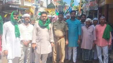 Photo of पैगंबर मोहम्मद साहब के जन्मदिन पर धनसोई में निकाला गया जुलूस 