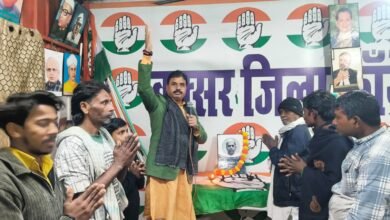 Photo of कांग्रेस कार्यालय में श्रद्धा व गरिमा के साथ मनाई गई कृष्ण बल्लभ सहाय की जयंती