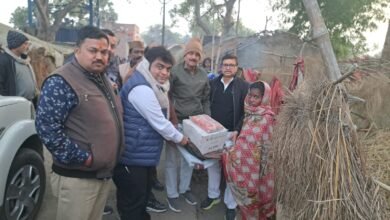 Photo of बढ़ती ठंड के बीच रेड क्रॉस का सहारा, बालादेवा–धनसोई में राहत वितरण